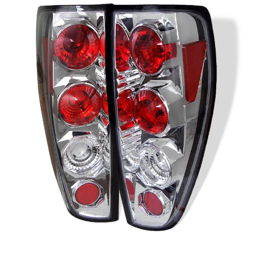 Picture of Spyder Chevy Colorado 04 - 13GMC Canyon 04 - 13 Euro Style Tail Lights Chrome ALT - YD - CCO04 - C