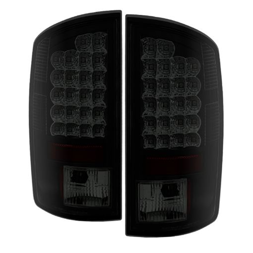 Picture of Spyder Dodge Ram 02 - 06 1500Ram 25003500 03 - 06 LED Tail Light Black Smoke ALT - YD - DRAM02 - LED - BSM