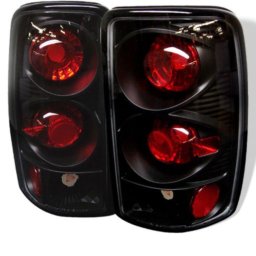Picture of Spyder Chevy SuburbanTahoe 15002500 00 - 06 Euro Style Tail Lights Black ALT - YD - CD00 - BK
