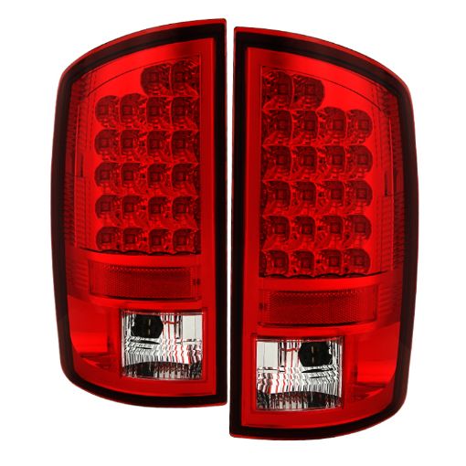 Picture of Spyder Dodge Ram 02 - 06 1500Ram 25003500 03 - 06 LED Tail Light Red Clear ALT - YD - DRAM02 - LED - RC