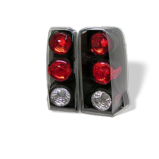 Picture of Spyder Cadillac Escalade SUV (Not EXT)02 - 06 Euro Style Tail Lights Black ALT - YD - CE02 - BK