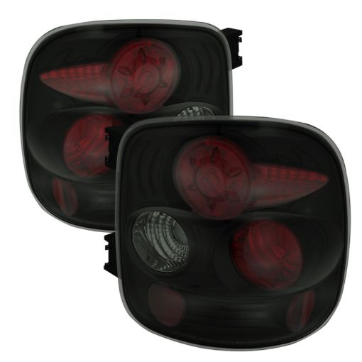 Picture of Spyder Chevy Silverado Stepside 99 - 04 Euro Style Tail Lights Black Smoke ALT - YD - CS99STS - BSM