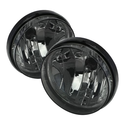 Picture of Spyder GMC Sierra 150025003500 HD 07 - 13 OEM Fog Lights woswitch Smoke FL - GS07 - SM