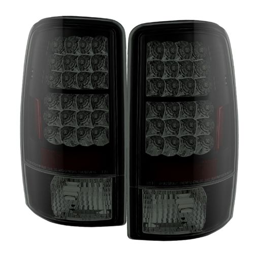 Picture of Spyder Chevy SuburbanTahoe 15002500 00 - 06 LED Tail Lights Black Smoke ALT - YD - CD00 - LED - BSM