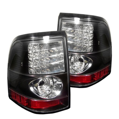 Picture of Spyder Ford Explorer 4Dr (Except Sport Trac)02 - 05 LED Tail Lights Black ALT - YD - FEXP02 - LED - BK