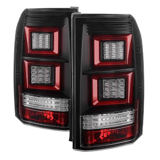 Picture of Spyder Land Rover Discovery 3 LR3 05 - 09 Light Bar LED Tail Lights Black ALT - YD - LRD05 - LED - BK