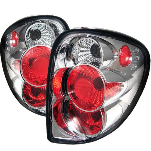 Picture of Spyder Dodge CaravanGrand Caravan 01 - 07 Euro Style Tail Lights Chrome ALT - YD - DC01 - C
