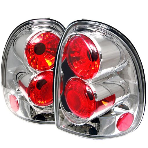 Picture of Spyder Dodge CaravanGrand Caravan 96 - 00Euro Style Tail Lights Chrome ALT - YD - DC96 - C