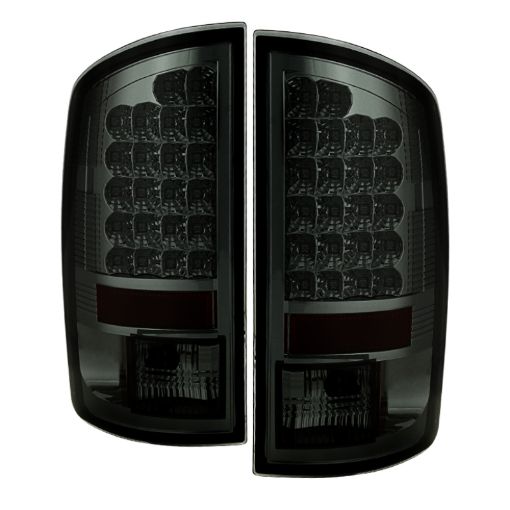 Picture of Spyder Dodge Ram 07 - 08 1500Ram 07 - 09 25003500 LED Tail Lights Smoke ALT - YD - DRAM06 - LED - SM