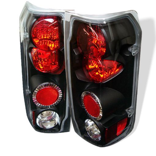 Picture of Spyder Ford F150 87 - 96Ford Bronco 88 - 96 Euro Style Tail Lights Black ALT - YD - FF15089 - BK
