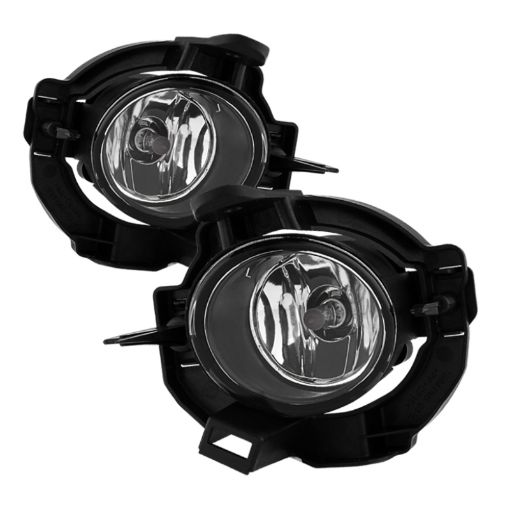 Picture of Spyder Nissan Rogue 2008 - 2013 OEM Fog Lights WCover and Switch Clear FL - NRO07 - C