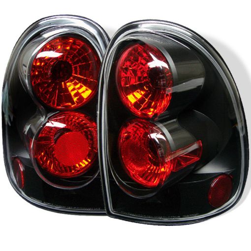 Picture of Spyder Dodge CaravanGrand Caravan 96 - 00Euro Style Tail Lights Black ALT - YD - DC96 - BK