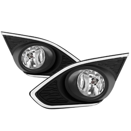 Picture of Spyder Chevy Spark 2013 - 2015 OEM Fog Light WUniversal Switch - Clear FL - CSPA2013 - C