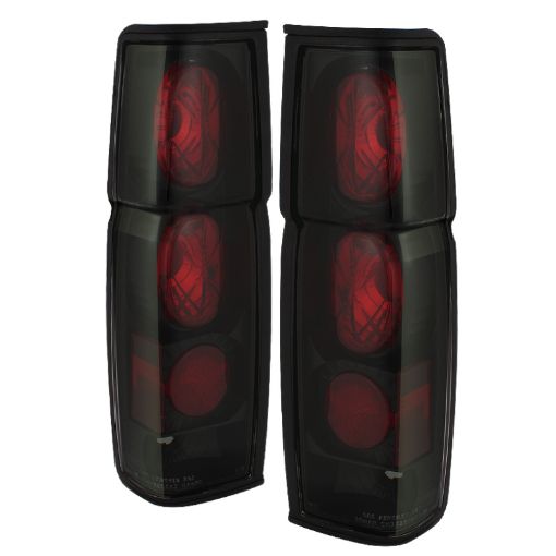 Picture of Spyder Nissan Hardbody 86 - 97 Euro Style Tail Lights Black Smoke ALT - YD - NH86 - BSM