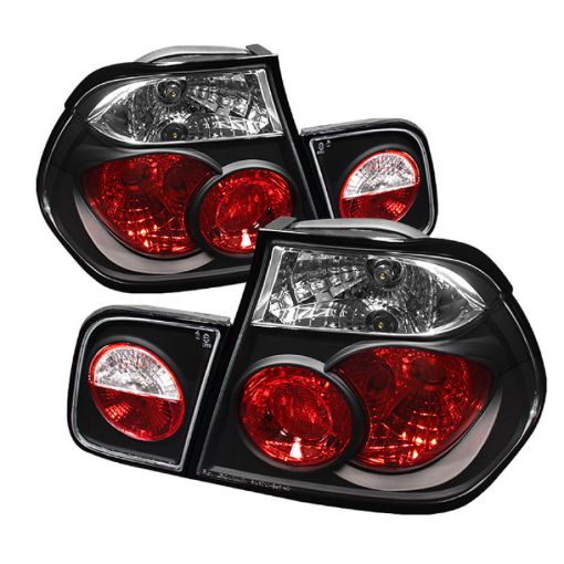 Picture of Spyder BMW E46 3 - Series 99 - 01 4Dr Euro Style Tail Lights - Black ALT - YD - BE4699 - 4D - BK