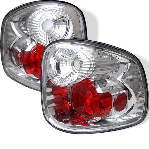 Picture of Spyder Ford F150 Flareside 97 - 03 Euro Style Tail Lights Chrome ALT - YD - FF15097FS - C