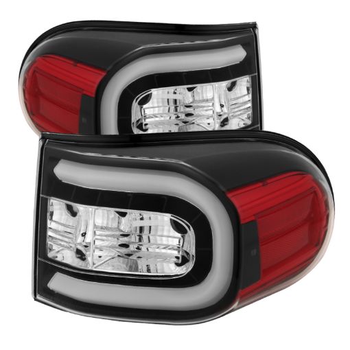 Picture of Spyder Toyota FJ Cruiser 07 - 13 Light Bar LED Tail Lights Black ALT - YD - TFJ07 - LBLED - BK