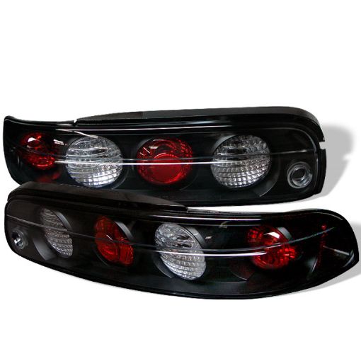 Picture of Spyder Lexus SC 300SC 400 95 - 00 Euro Style Tail Lights Black ALT - YD - LSC300 - BK