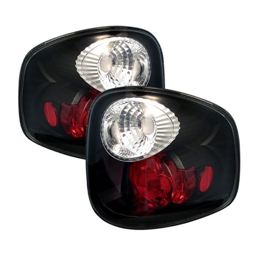 Picture of Spyder Ford F150 Flareside 97 - 03 Euro Style Tail Lights Black ALT - YD - FF15097FS - BK