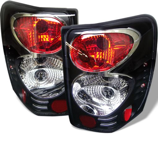 Picture of Spyder Jeep Grand Cherokee 99 - 04 Euro Style Tail Lights Black ALT - YD - JGC99 - BK