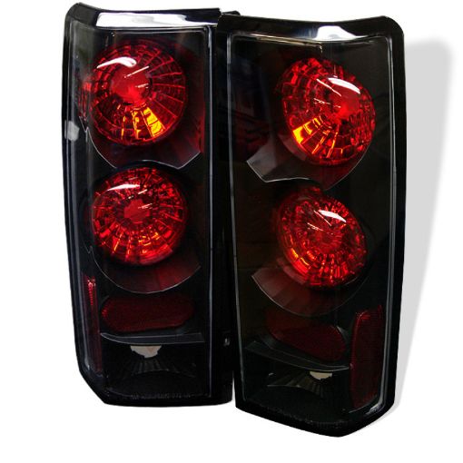 Picture of Spyder Chevy AstroSafari 85 - 05 Euro Style Tail Lights Black ALT - YD - CAS85 - BK