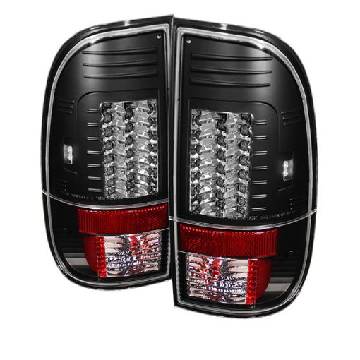Picture of Spyder Ford Super Duty 08 - 15 Version 2 LED Tail Lights Black ALT - YD - FS07 - LED - G2 - BK