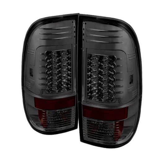 Picture of Spyder Ford Super Duty 08 - 15 Version 2 LED Tail Lights Smoke ALT - YD - FS07 - LED - G2 - SM
