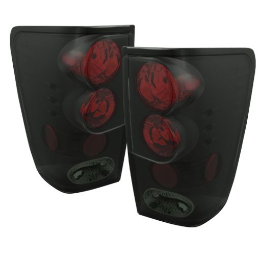 Picture of Spyder Nissan Titan 04 - 14 Euro Style Tail Lights Black Smoke ALT - YD - NTI04 - BSM