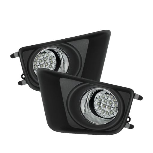 Picture of Spyder Toyota Tacoma 2012 - 2015 LED Fog Lights wSwitch Clear FL - LED - TTA2012 - C
