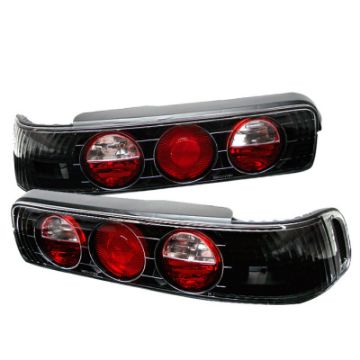 Picture of Spyder Acura Integra 90 - 93 2Dr Euro Style Tail Lights Black ALT - YD - AI90 - BK