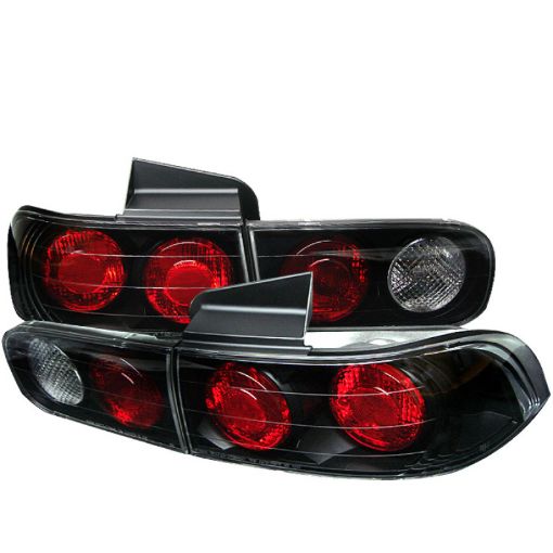 Picture of Spyder Acura Integra 94 - 01 4Dr Euro Style Tail Lights Black ALT - YD - AI94 - 4D - BK