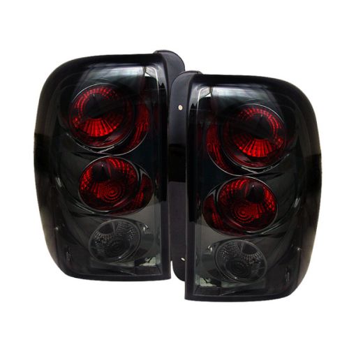 Picture of Spyder Chevy TrailBlazer 02 - 09 Euro Style Tail Lights Smoke ALT - YD - CTB02 - SM