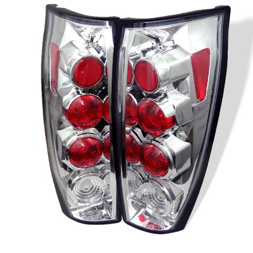 Picture of Spyder Chevy Avalanche 02 - 06 Euro Style Tail Lights Chrome ALT - YD - CAV04 - C