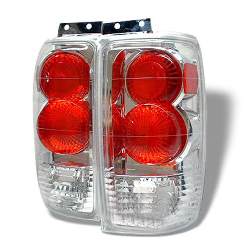 Picture of Spyder Ford Expedition 97 - 02 Euro Style Tail Lights Chrome ALT - YD - FE97 - C