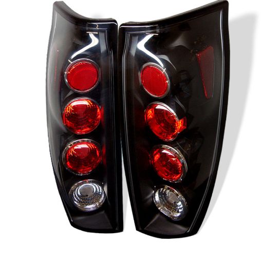 Picture of Spyder Chevy Avalanche 02 - 06 Euro Style Tail Lights Black ALT - YD - CAV04 - BK