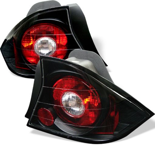 Picture of Spyder Honda Civic 01 - 03 2Dr Euro Style Tail Lights Black ALT - YD - HC01 - 2D - BK