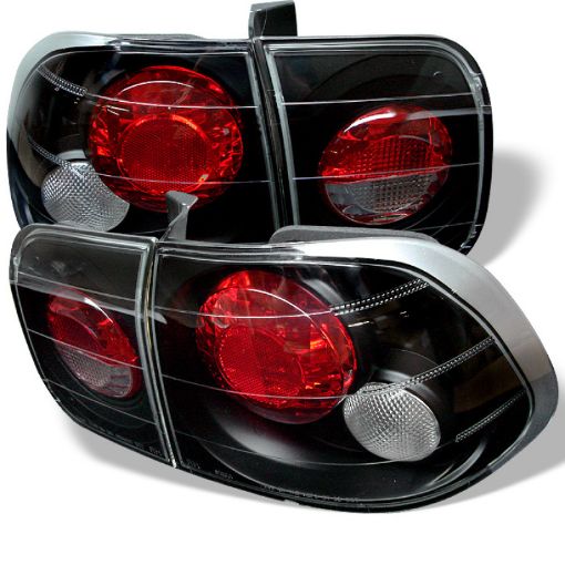 Picture of Spyder Honda Civic 96 - 98 4Dr Euro Style Tail Lights Black ALT - YD - HC96 - 4D - BK
