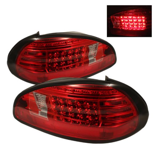 Picture of Spyder Pontiac Grand Prix 97 - 03 LED Tail Lights Red Clear ALT - YD - PGP97 - LED - RC