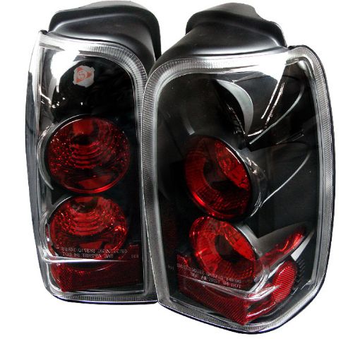 Picture of Spyder Toyota 4 Runner 96 - 02 Euro Style Tail Lights Black ALT - YD - T4R96 - BK