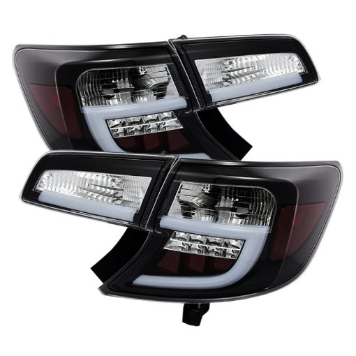 Picture of Spyder Toyota Camry 12 - 14 Light Bar LED Tail Lights Black ALT - YD - TC12 - LBLED - BK