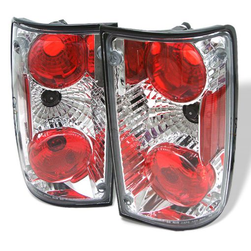 Picture of Spyder Toyota Pick Up 89 - 95 Euro Style Tail Lights Chrome ALT - YD - TP89 - C