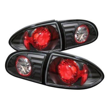 Picture of Spyder Chevy Cavalier 95 - 02 Euro Style Tail Lights Black ALT - YD - CCAV95 - BK