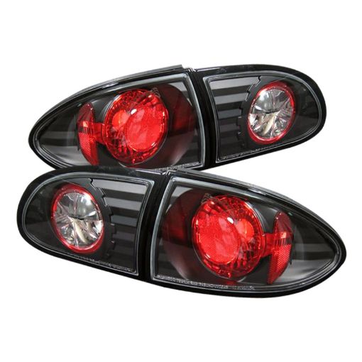 Picture of Spyder Chevy Cavalier 95 - 02 Euro Style Tail Lights Black ALT - YD - CCAV95 - BK