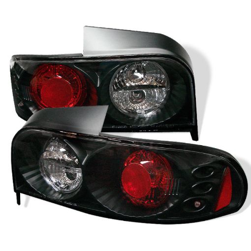 Picture of Spyder Subaru Impreza (Excluding Wagon) 93 - 01 Euro Style Tail Lights Black ALT - YD - SI93 - BK