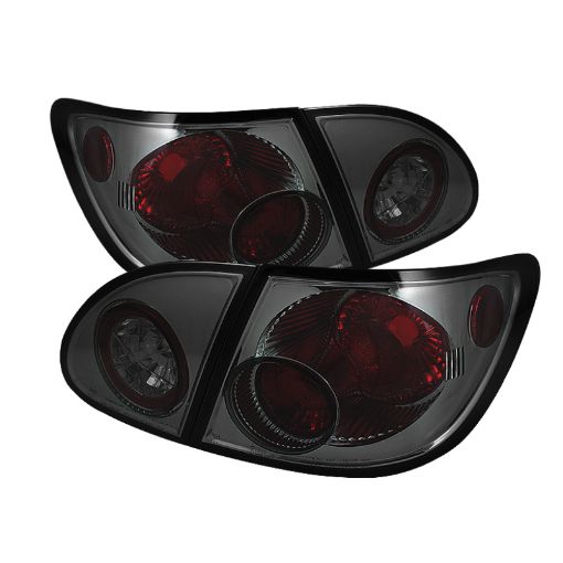 Picture of Spyder Toyota Corolla 03 - 08 Euro Style Tail Lights Smoke ALT - YD - TC03 - SM