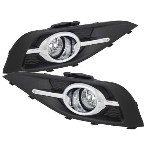 Picture of Spyder Honda CRV 2012 - 2014 OEM Fog Lights WSwitch Clear FL - HCRV2012 - C