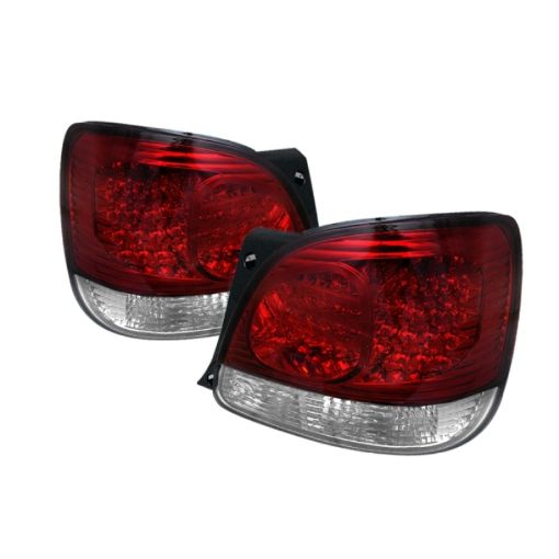 Picture of Spyder Lexus GS 300400 98 - 05 LED Tail Lights Red Clear ALT - YD - LGS98 - LED - RC