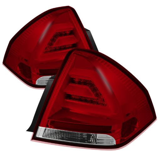 Picture of Spyder Chevy Impala 2006 - 2013 LED Tail Lights Red Clear ALT - YD - CHIP06 - LED - RC
