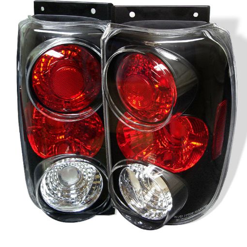 Picture of Spyder Ford Explorer 95 - 97 Euro Style Tail Lights Black ALT - YD - FEXP95 - BK