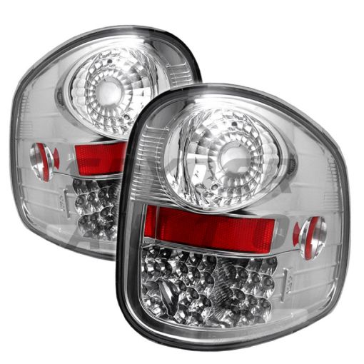 Picture of Spyder Ford F150 Flareside 97 - 03 LED Tail Lights Chrome ALT - YD - FF15097FS - LED - C